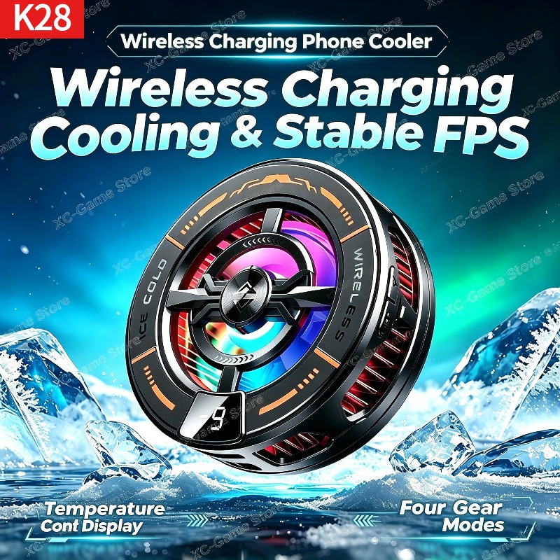 Gaming Zone Accessories - Enfriador de Teléfono Magnético Semiconductor K28