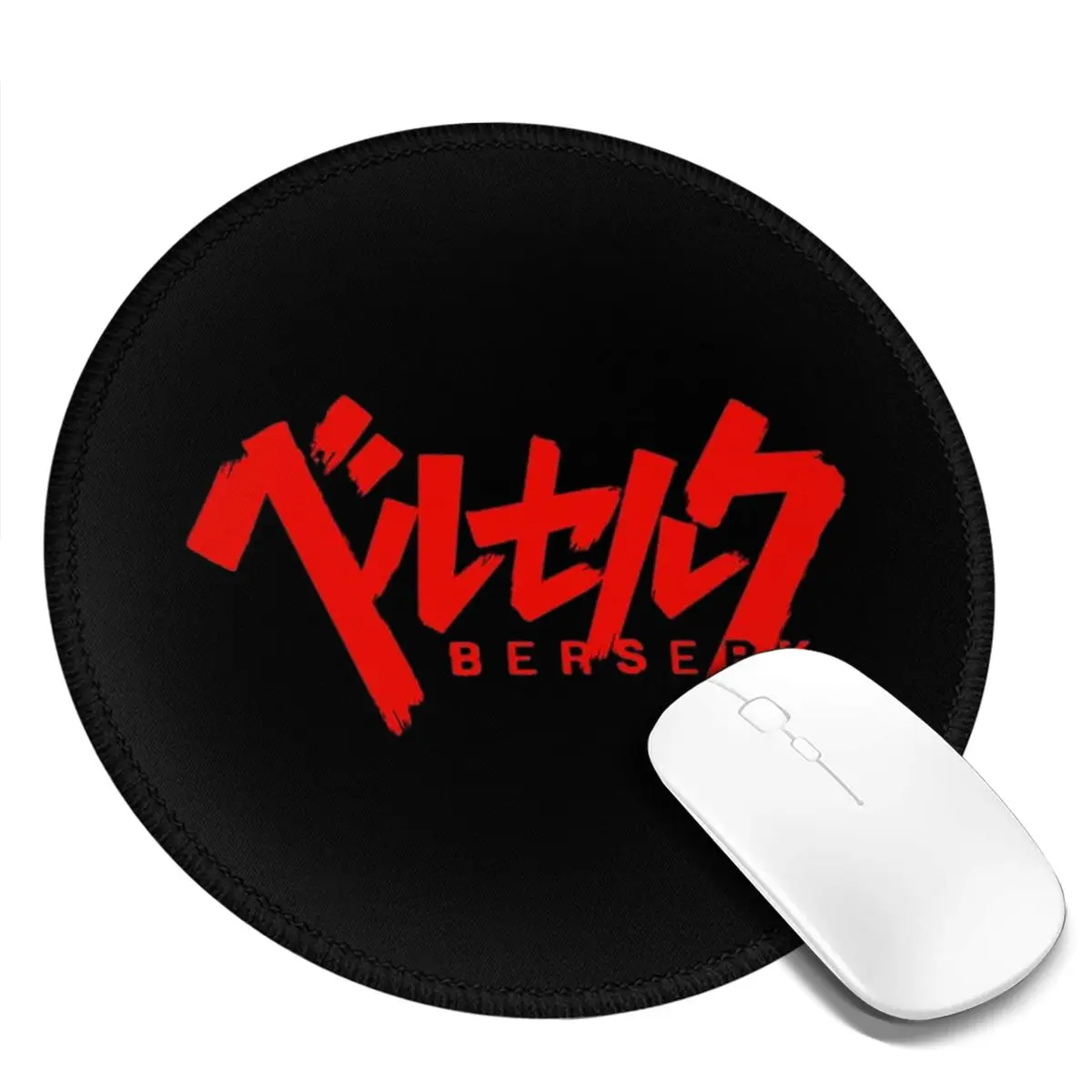 Gaming Accessories Logo - Alfombrilla redonda con logotipo de Anime