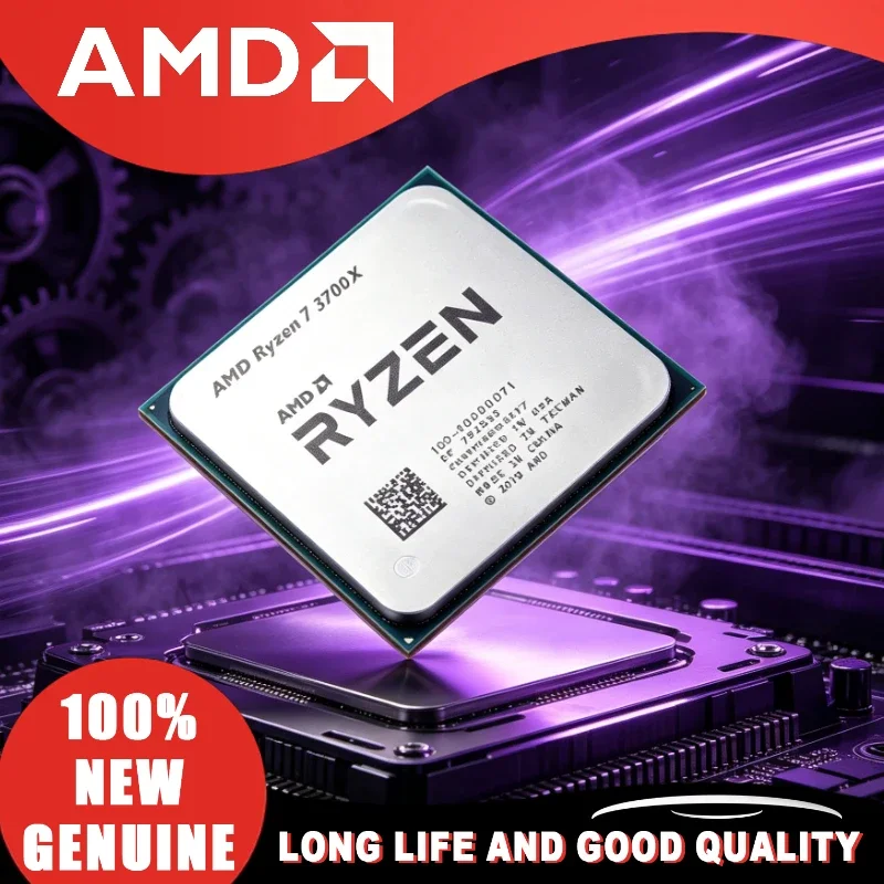 Amd Cpu Ryzen 7 - Procesador AMD Ryzen 7 3700X 100%