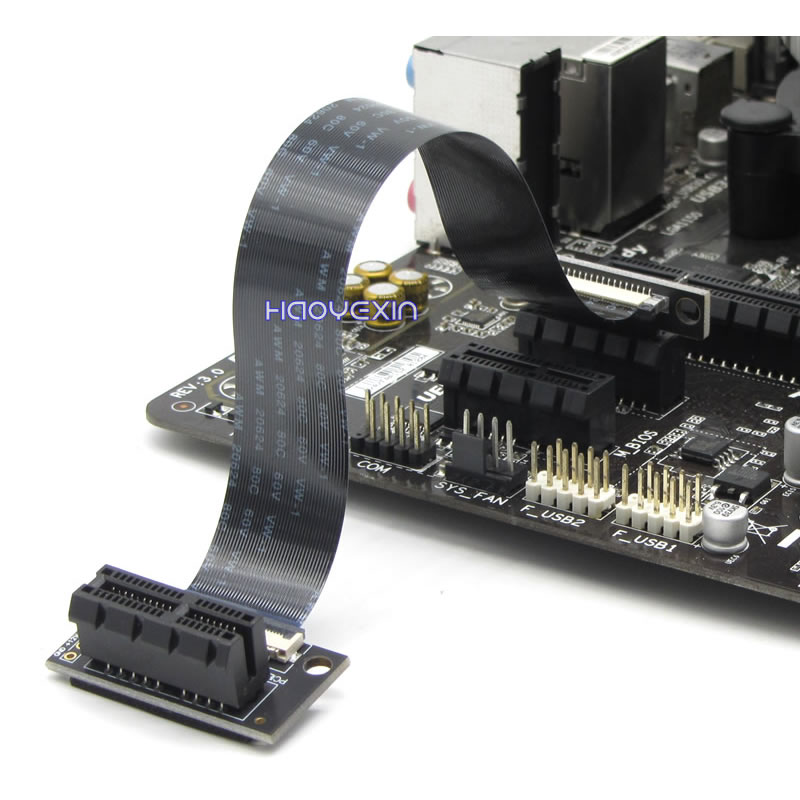 Pcie Extension Cable - PCI-e 1X FPC Express Riser extensión
