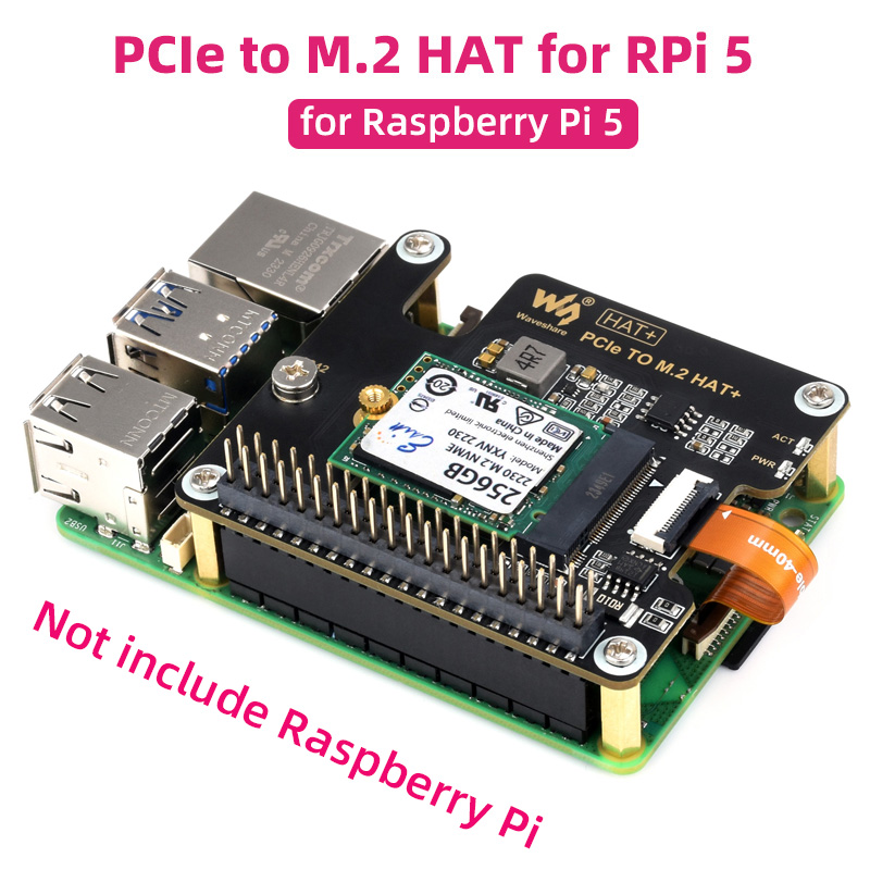 Pcie Extension Cable - Raspberry Pi 5 PCIe a M.2