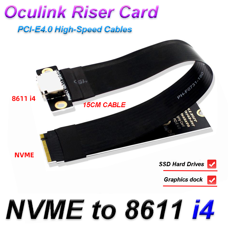 Pcie Extension Cable - Cable de extensión M.2 NVME a