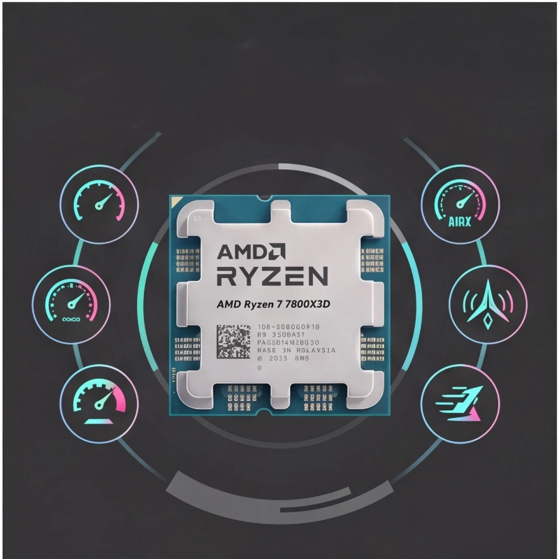 Amd Cpu Ryzen 7 - CPU AMD Ryzen 7 7800X3D, Reemplazo