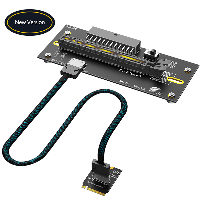 Tarjeta elevadora M.2 a PCIE4. - Pcie Extension Cable reseña y precio