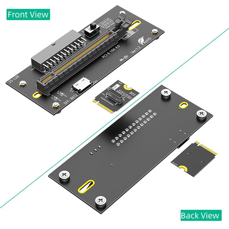 Tarjeta elevadora M.2 a PCIE4. - Pcie Extension Cable reseña y precio