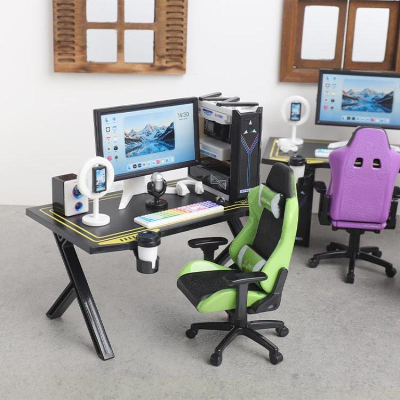 Set de Silla y Escritorio de J - Gaming Accessories Monitor reseña y precio