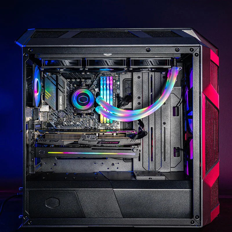 Tubo suave ARGB chaleco CPU en - Gaming Zone Accessories reseña y precio