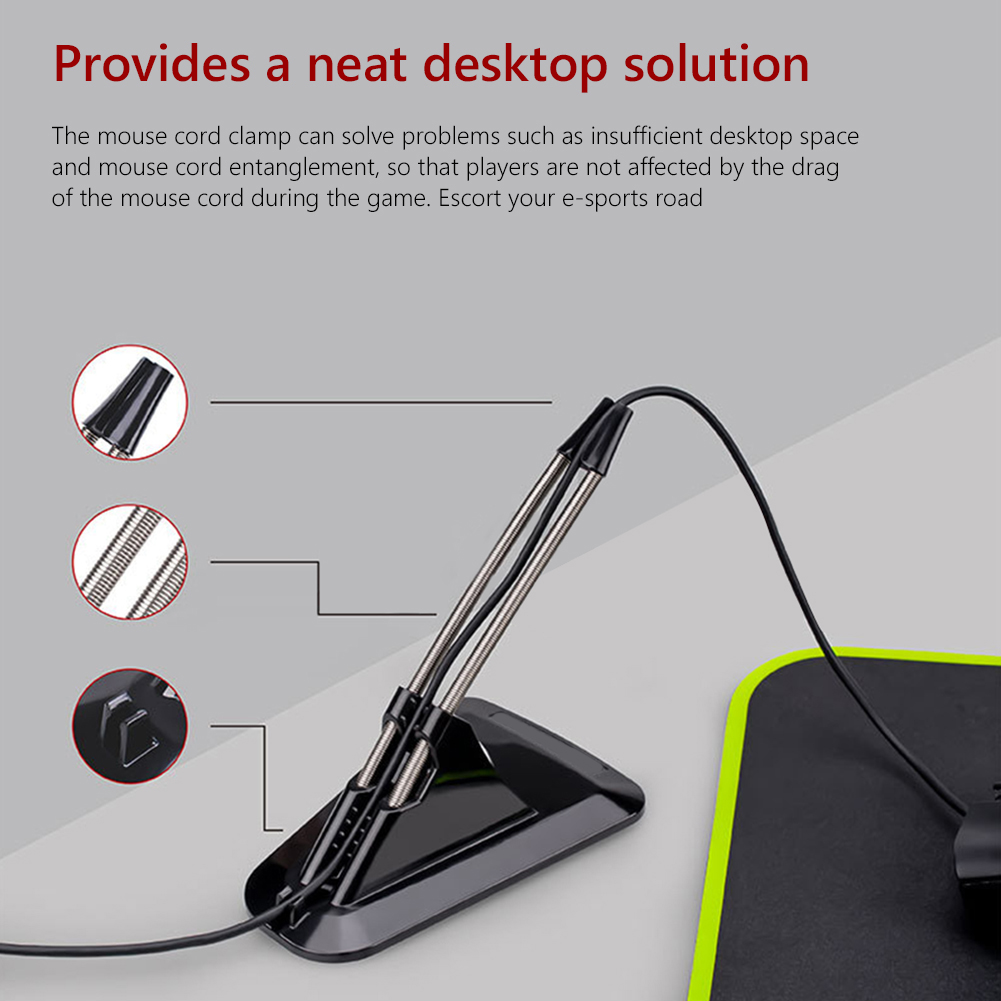 Soporte de Cable para ratón, o - Mouse Bungee Spring reseña y precio