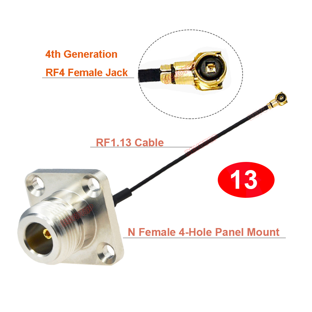 1 Uds 4ta generación RF4 hembr - Pcie Extension Cable reseña y precio