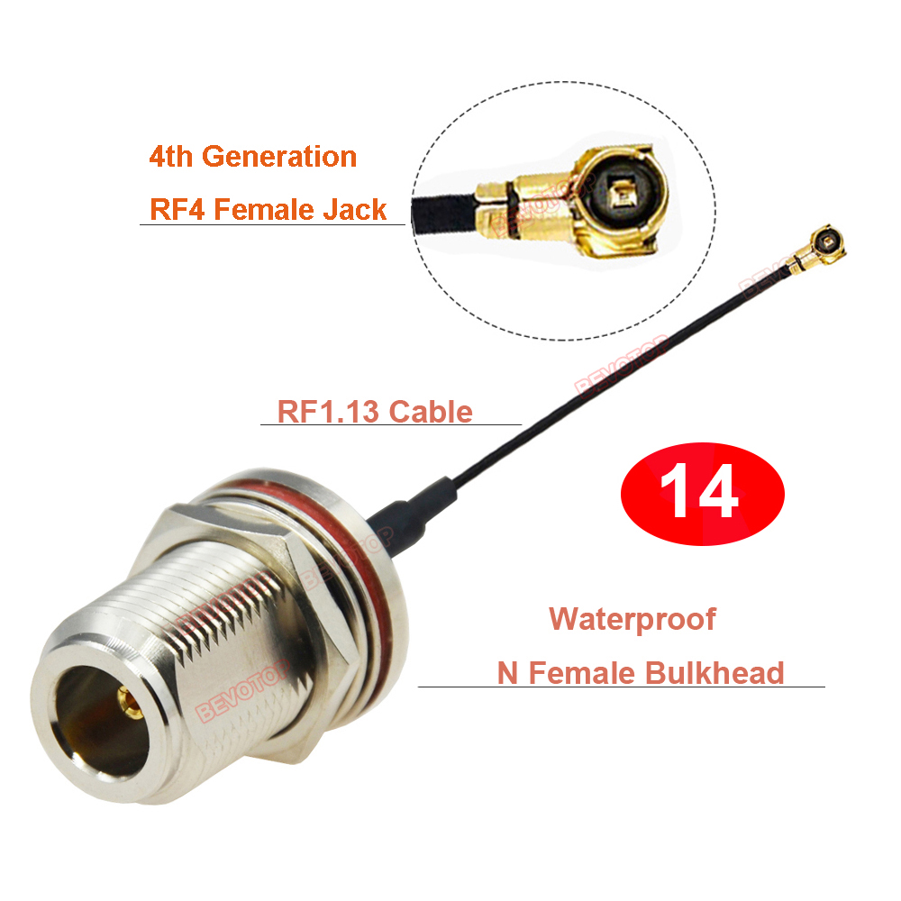 1 Uds 4ta generación RF4 hembr - Pcie Extension Cable reseña y precio