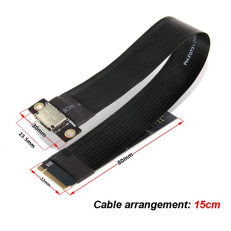 Cable de extensión M.2 NVME a  - Pcie Extension Cable reseña y precio
