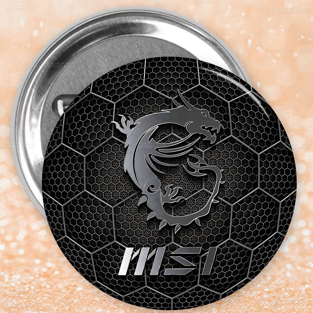 Broche Divertido con Logotipo  - Gaming Accessories Logo reseña y precio