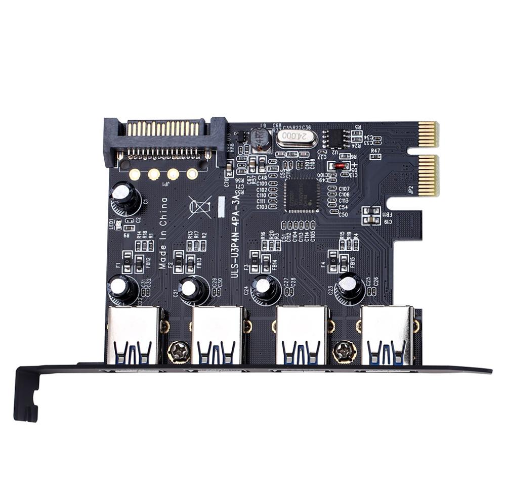 Adaptador HUB Pcie a USB 3,0,  - Pcie Extension Cable reseña y precio