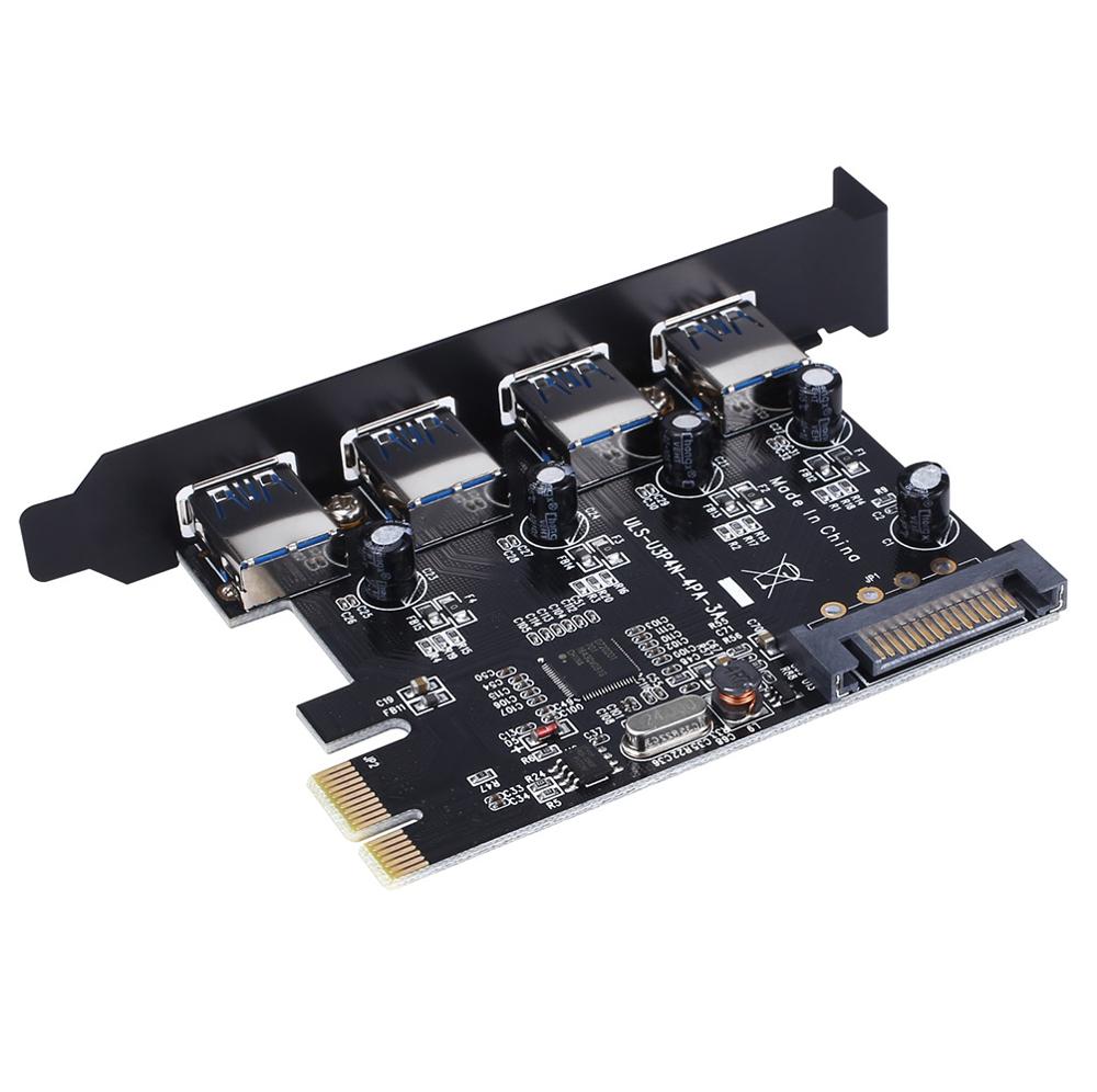 Adaptador HUB Pcie a USB 3,0,  - Pcie Extension Cable reseña y precio