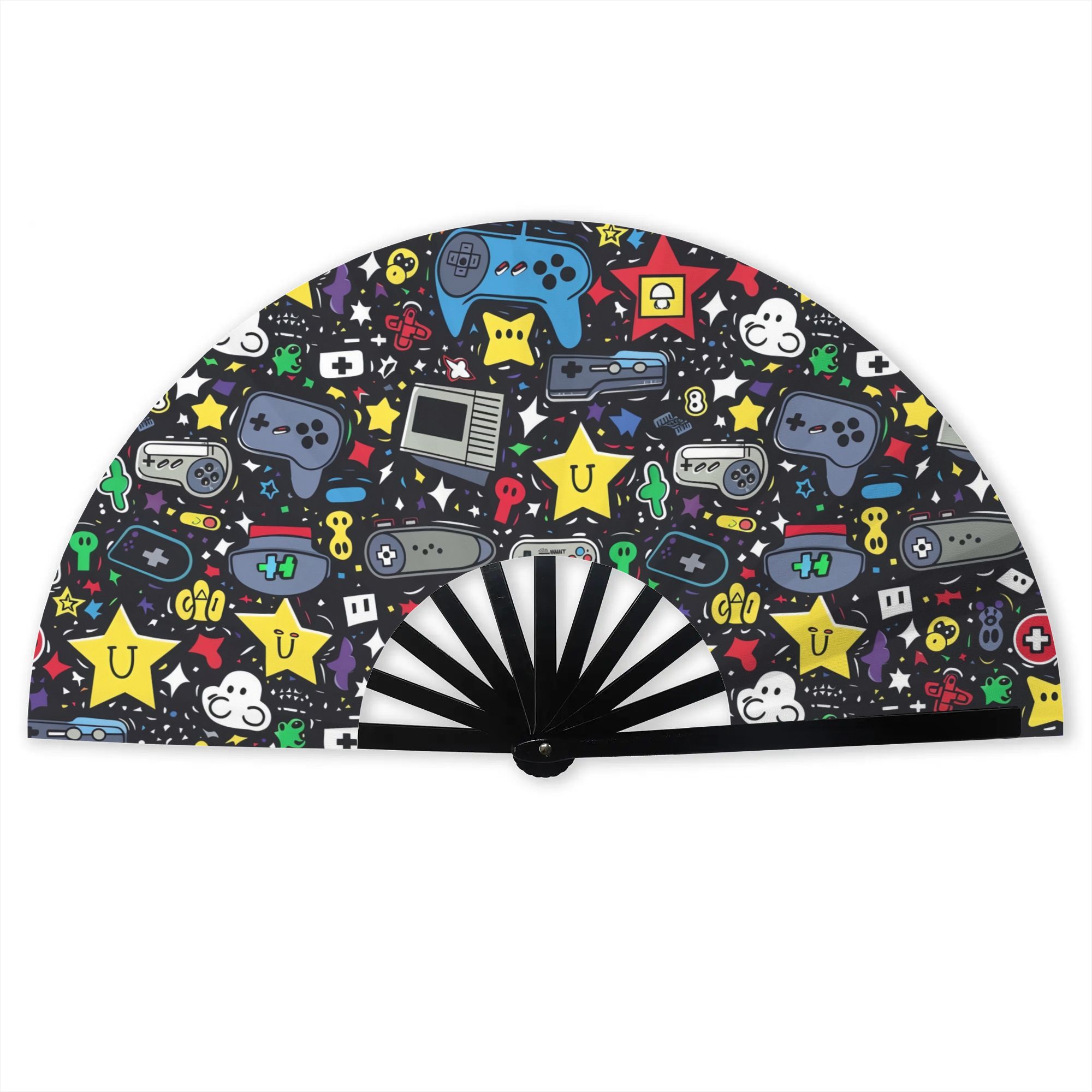 Ventilador Plegable de Tela de - Gaming Hand Accessories reseña y precio